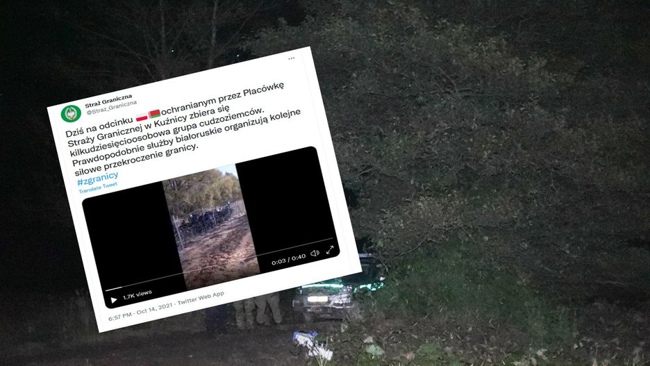 Straż Graniczna o sytuacji na granicy polsko-białoruskiej 