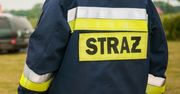 Pożar domu jednorodzinnego w Grabowcu. W akcji pięć zastępów straży