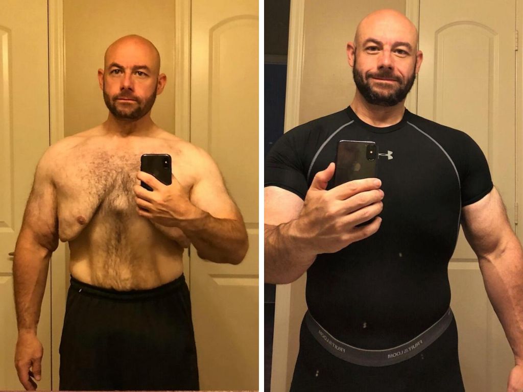 W dwa lata stracił 100 kg.