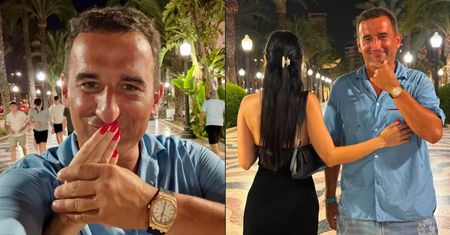 Michał Koterski wącha palce ukochanej na romantycznych wakacjach w Alicante. Słodziaki? (FOTO)