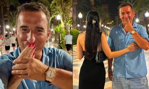 Michał Koterski wącha palce ukochanej na romantycznych wakacjach w Alicante. Słodziaki? (FOTO)