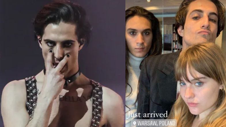 Zespół Maneskin już wylądował w Polsce