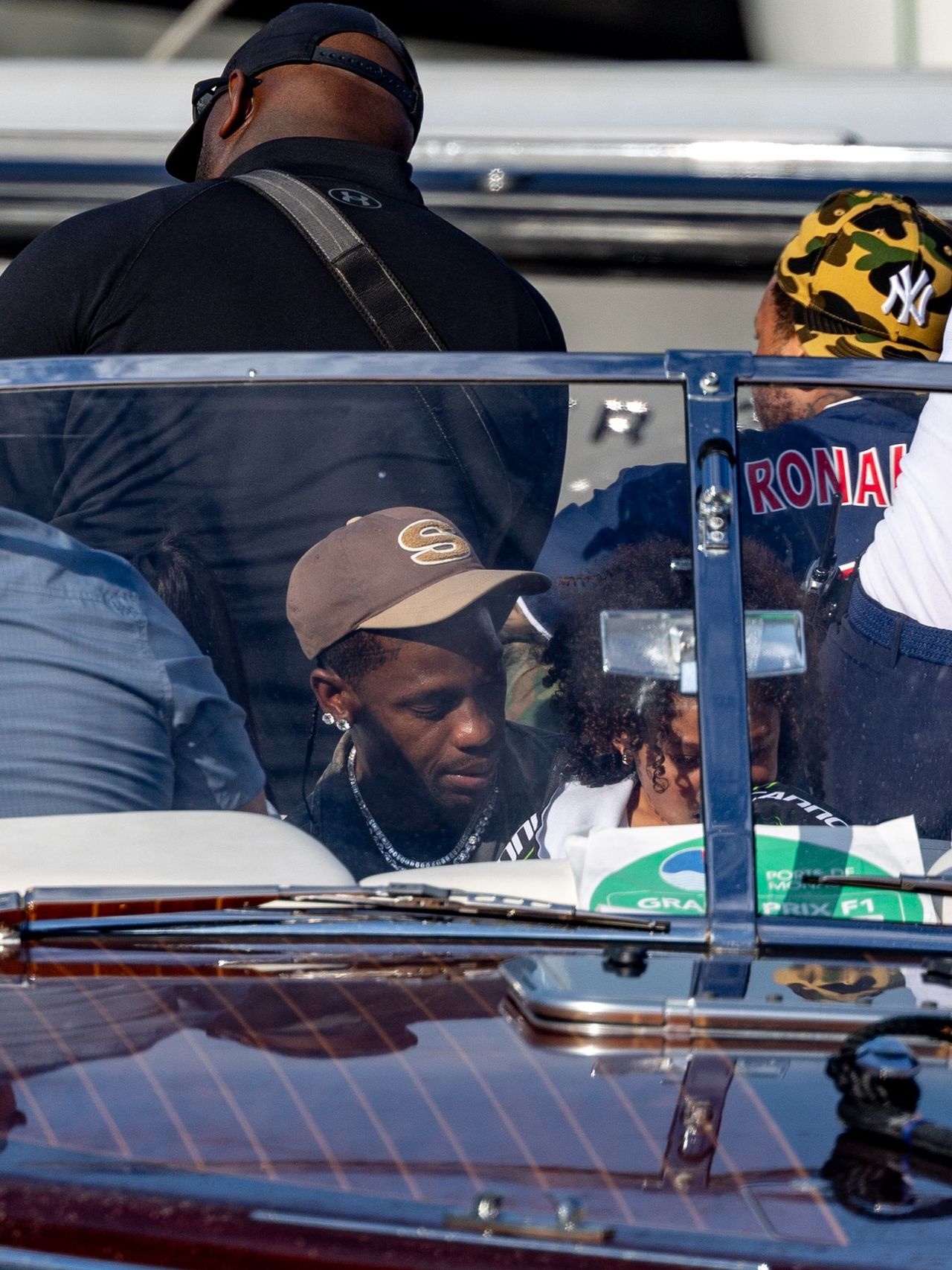 Travis Scott at the F1 races