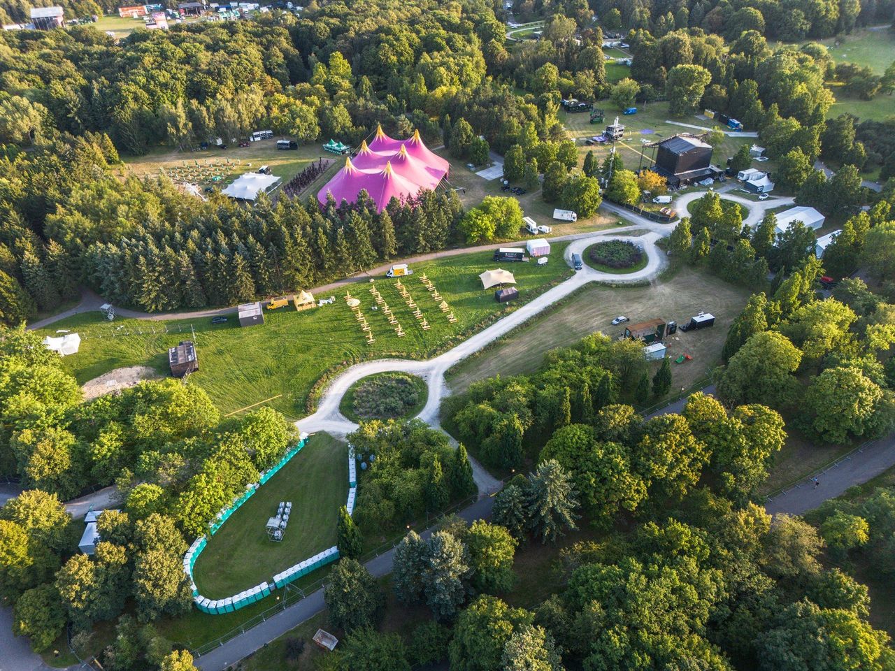Poznań: Tak wygląda teren ogromnego festiwalu z lotu ptaka