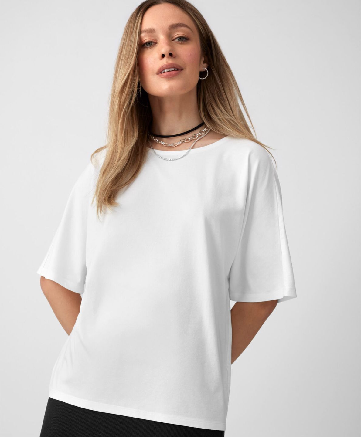 Biały T-shirt z Pepco