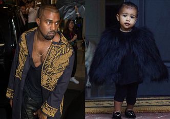 Kanye kupił córce prezenty pod choinkę: SUV-a i... DIAMENTOWY DIADEM!