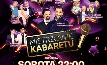 "Mistrzowie Kabaretu" wracają z 17. sezonem. Kabaret Koń Polski po raz pierwszy w Telewizji WP