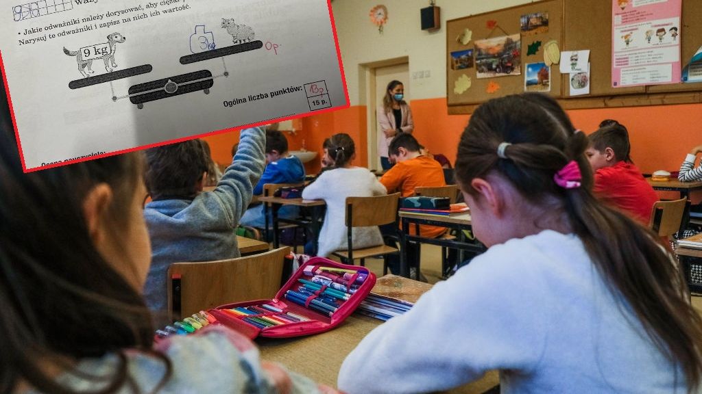 Ojciec pokazał zdjęcie testu. Uczennica odpowiedziała poprawnie i dostała zero punktów