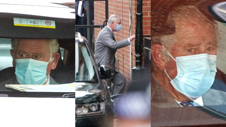 Książę Karol odwiedził księcia Filipa 