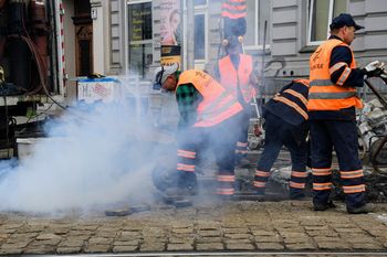 Legnica: Trwa przebudowa ulic Łowickiej i Śląskiej, są utrudnienia