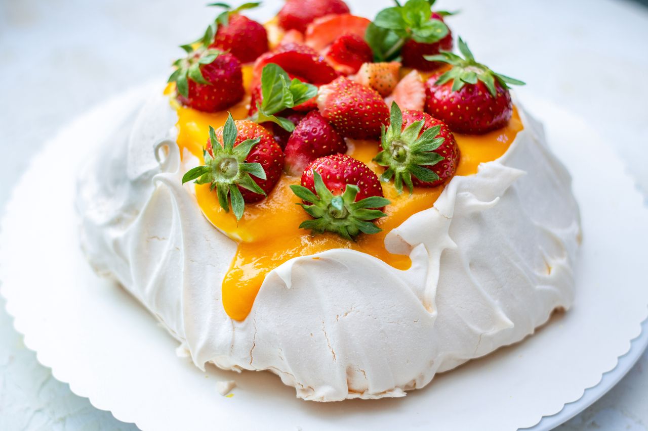 A meringue will work well as a dessert on a special day.