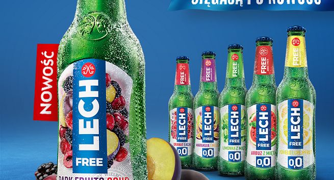Na rynek wchodzi Lech Free 0,0% Dark Fruits Sour