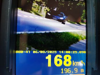 Boża Wola: Kierowca lamborghini jechał w terenie zabudowanym 168km/h. Stracił prawko i ma zapłacić 5 tysięcy zł