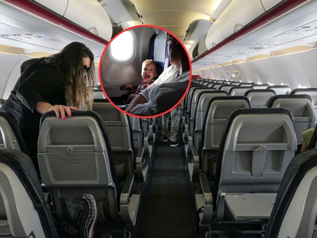 Koszmar w samolocie. Pasażerka "zemściła się" na mamie z dzieckiem