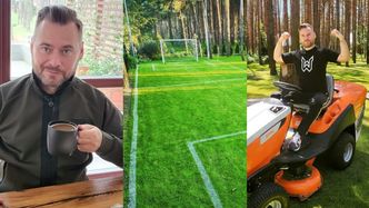 Tak mieszka Krzysztof Stanowski: prywatne boisko, taras pośród drzew i salon z widokiem. Jest LUKSUSOWO (ZDJĘCIA)