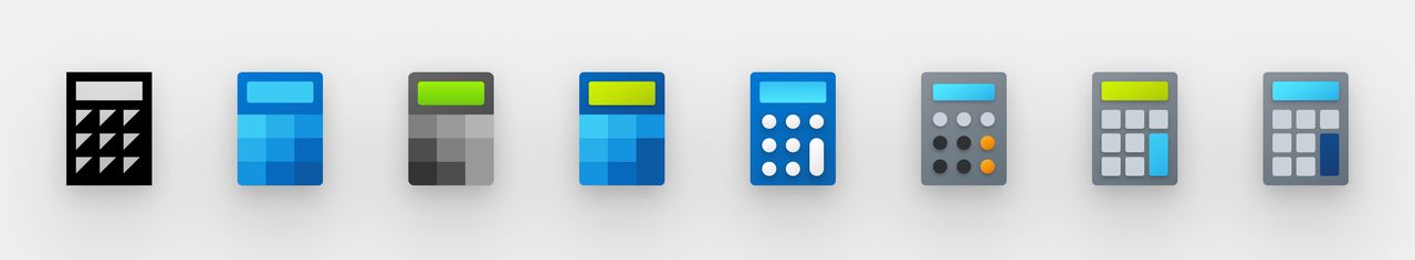 Rozwój ikony kalkulatora