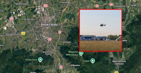 Wypadek szybowca w Bielsku-Białej. Nie żyje jedna osoba