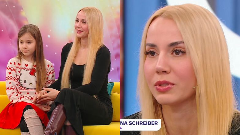 Marianna Schreiber zabrała córkę do telewizji. O macierzyństwie mówi: "Męża nie było, całe dnie spędzałyśmy same i tak zostało do dzisiaj"