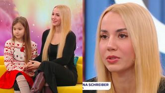 Marianna Schreiber zabrała córkę do telewizji. O macierzyństwie mówi: "Męża nie było, całe dnie spędzałyśmy same i tak zostało do dzisiaj"