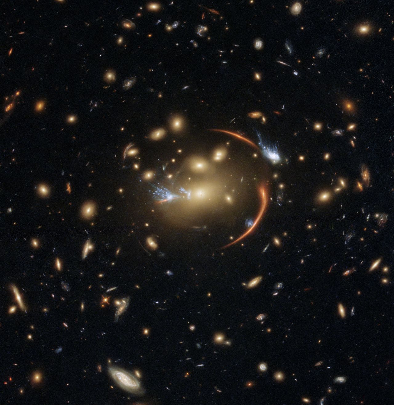 Znajduje się 10 miliardów lat świetlnych od nas. Teleskop Hubble’a ujął odległą galaktykę