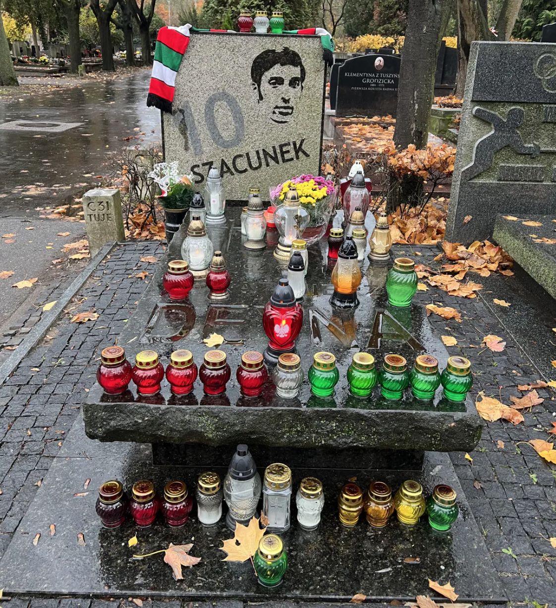 Grób Kazimierza Deyny
