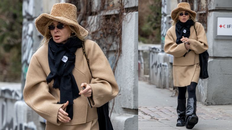 Monika Olejnik "przyłapana" na śniadaniu na mieście