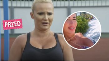 Odchudzona Izabela Macudzińska pręży się w skąpym bikini. Pokazała dużo