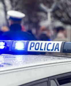 Obława w Kurowie. Kobieta napadła na bank