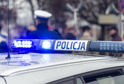 Obława w Kurowie. Kobieta napadła na bank