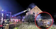 Pożar budynku wielorodzinnego w Sokołowie Budzyńskim. 12 osób ewakuowało się przed przybyciem straży pożarnej