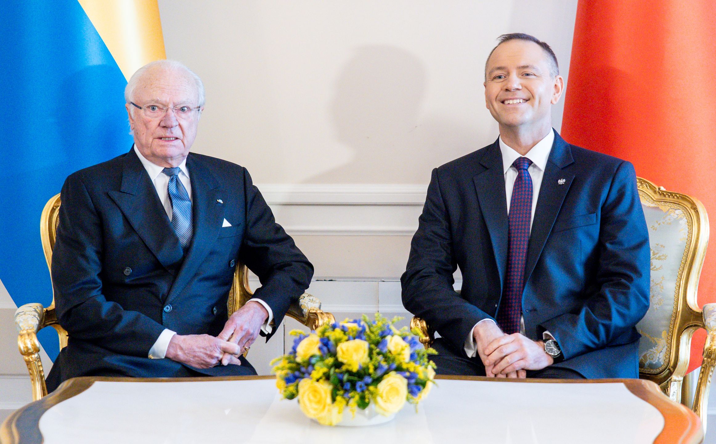 Wizyta króla Szwecji