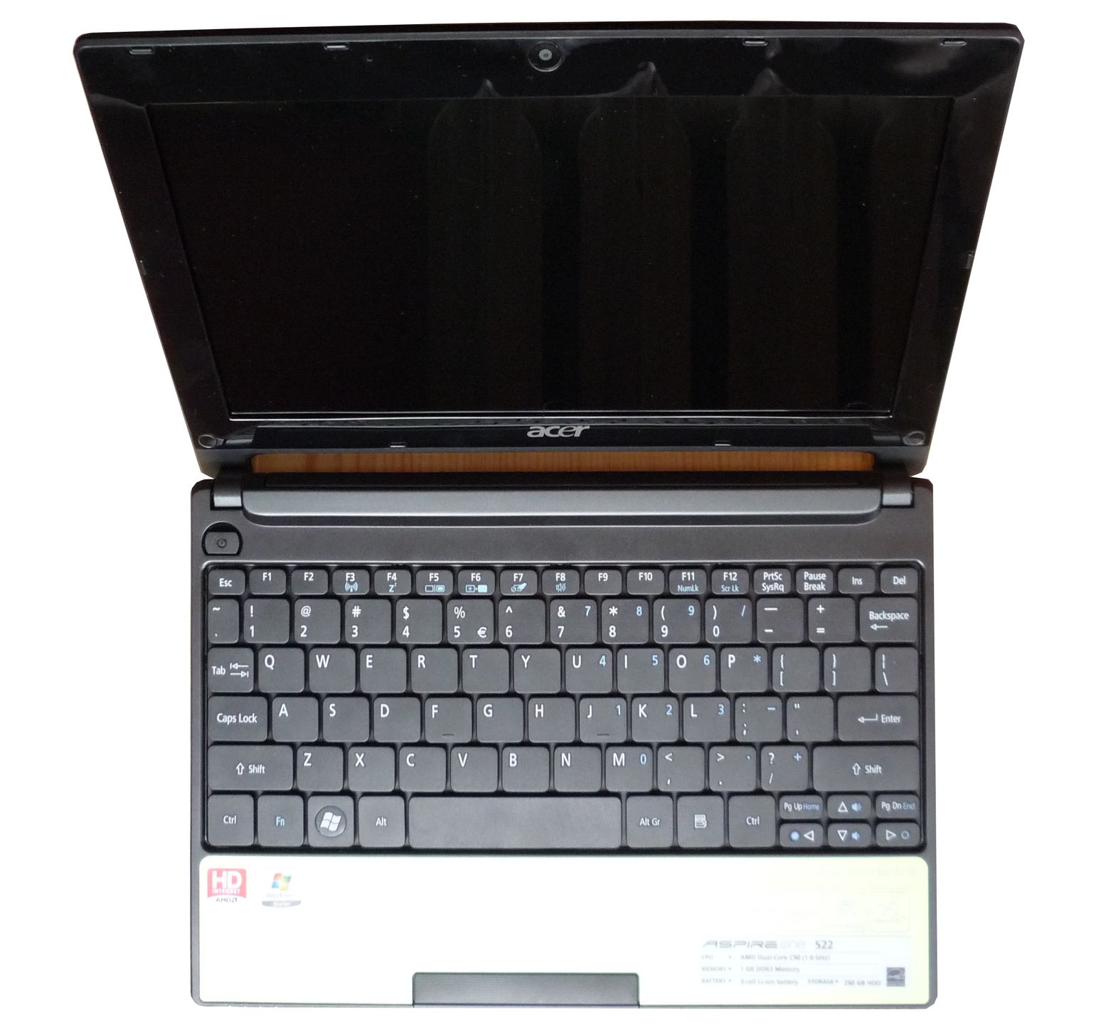 Acer Aspire One 522 - test netbooka HD nowej generacji [część 1] 2