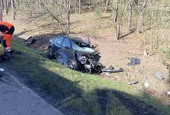 Koszmarny wypadek pod Tarnobrzegiem. W akcji śmigłowiec LPR