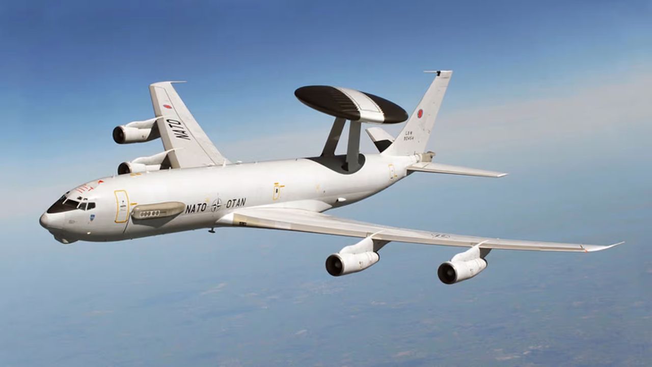 NATO's E-3 Sentry aircraft - illustrative photo