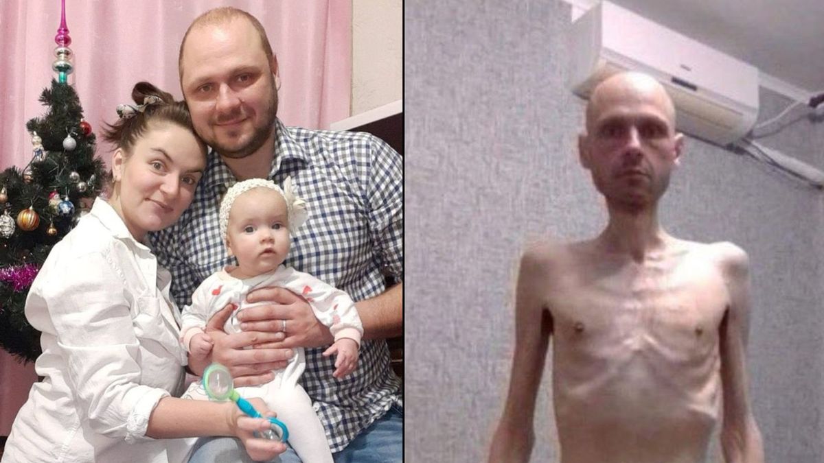 Dwa lata spędził w rosyjskiej niewoli. Wygląda jak wrak