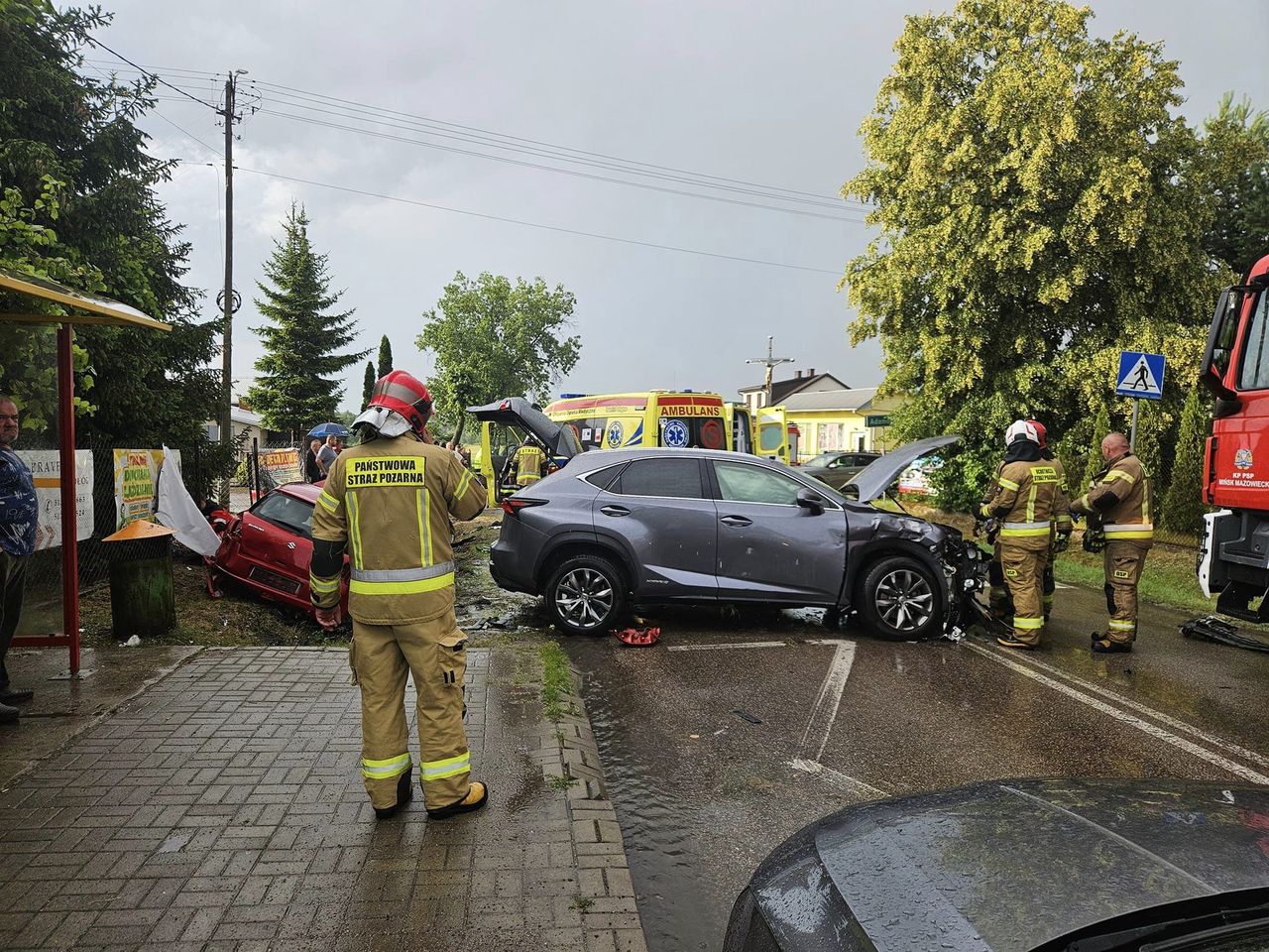 Tragedia na Mazowszu. Przerażający wypadek, w jednym z aut dziecko