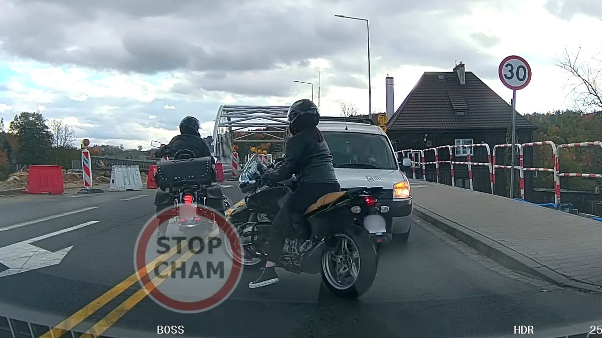 Pojechał pod prąd. Nie widział swojego błędu.