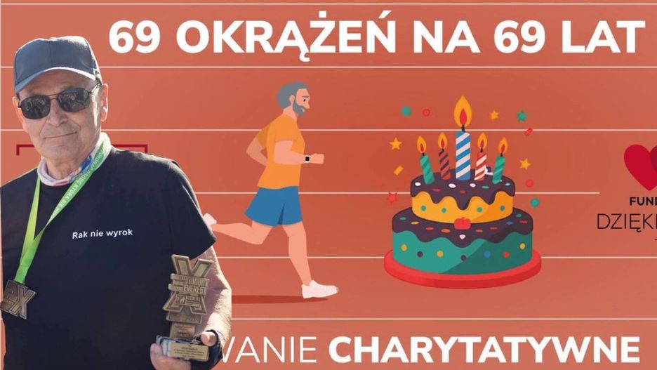 Stanisław Majkowski na zaprasza na bieg z okazji 69 urodzin