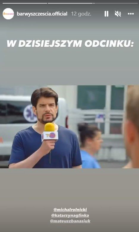 Piotr Gembarowski w "Barwach szczęścia" 