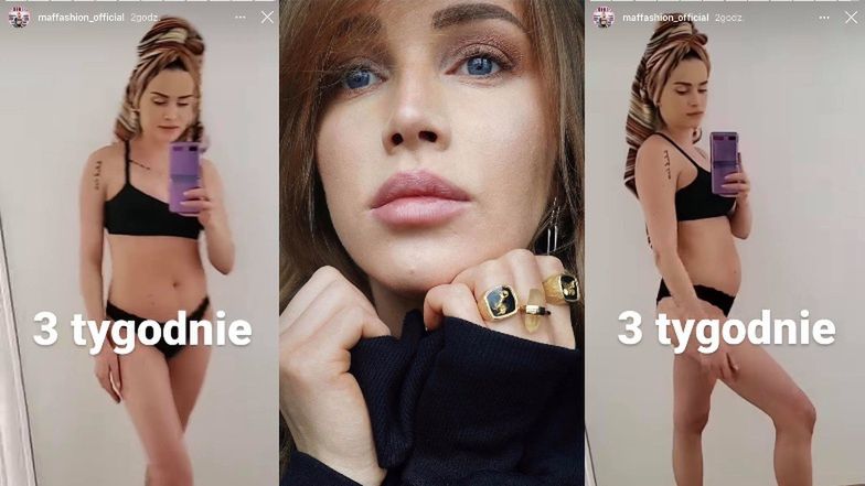 Maffashion pokazuje pociążową sylwetkę