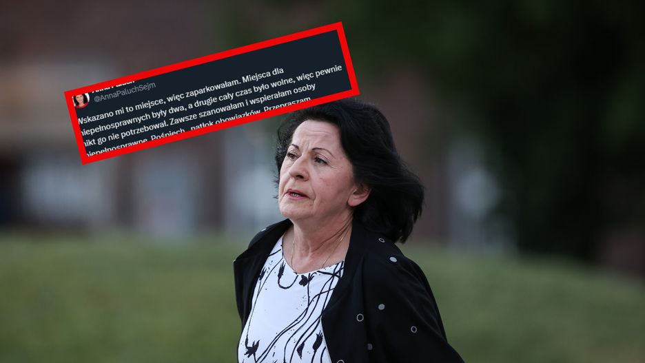 Anna Paluch "przeprasza" za swoje zachowanie