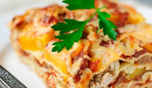 Lasagne z kurczakiem i sosem z sera pleśniowego