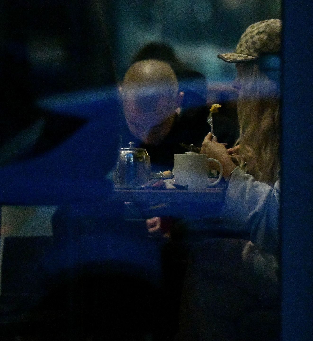 Żabson i Lila Janowska na kolacji