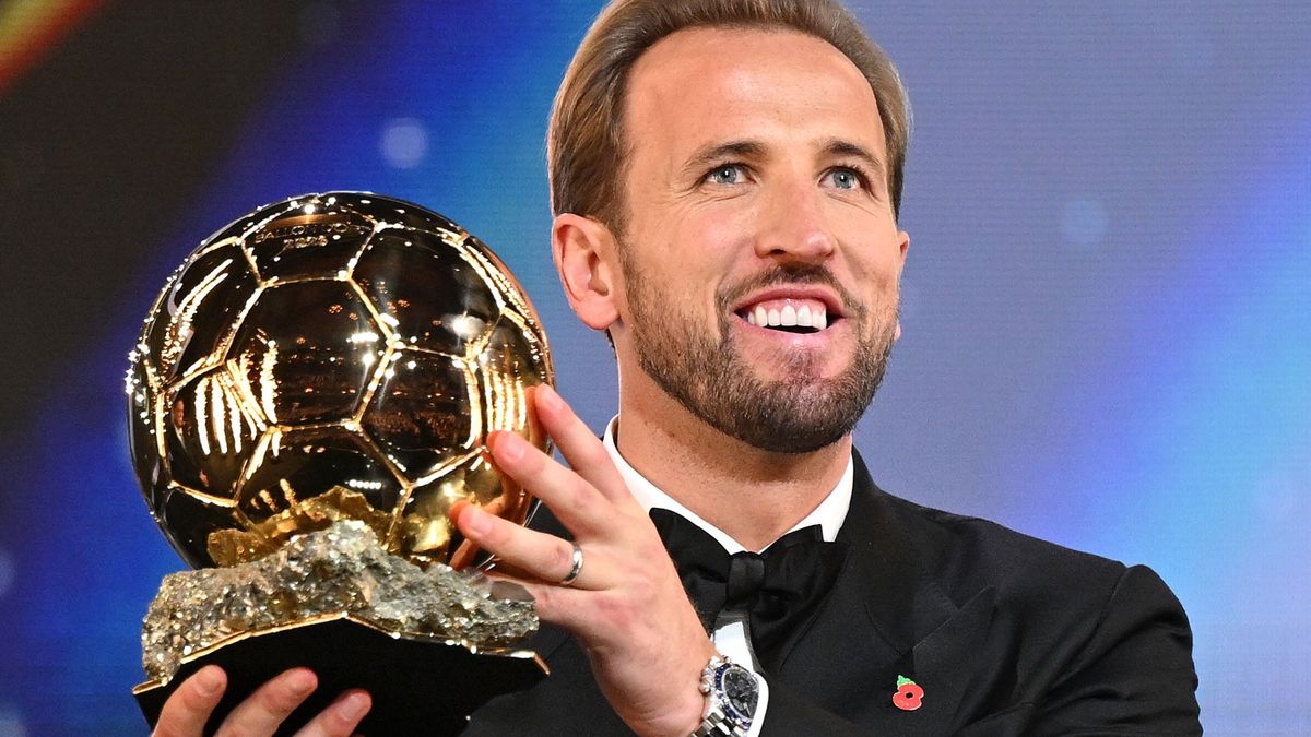 Harry Kane ze Złotą Piłką