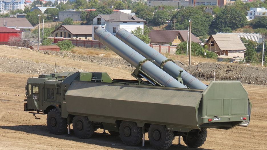 Wyrzutnia systemu P-300K Bastion
