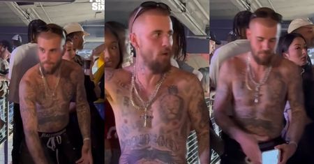 U Justina Biebera po staremu: baluje na mieście BEZ Hailey i bez koszulki... (WIDEO)