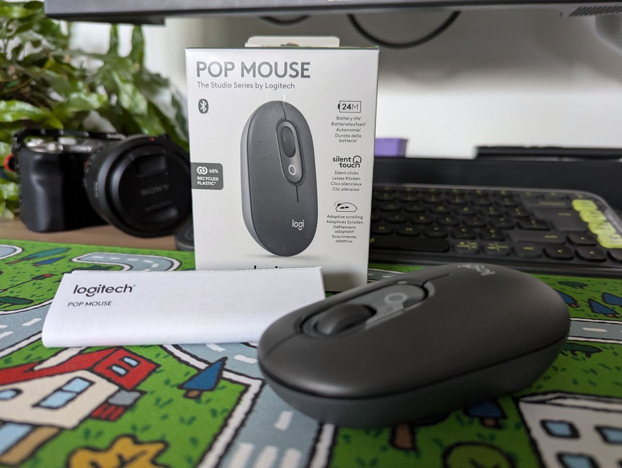 Bezprzewodowa myszka dla fanatyków minimalizmu. Logitech Pop Mouse [Recenzja]