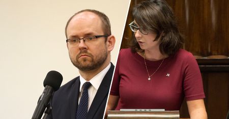 "Proszę natychmiast odwołać". Starcie posłów w studiu telewizyjnym