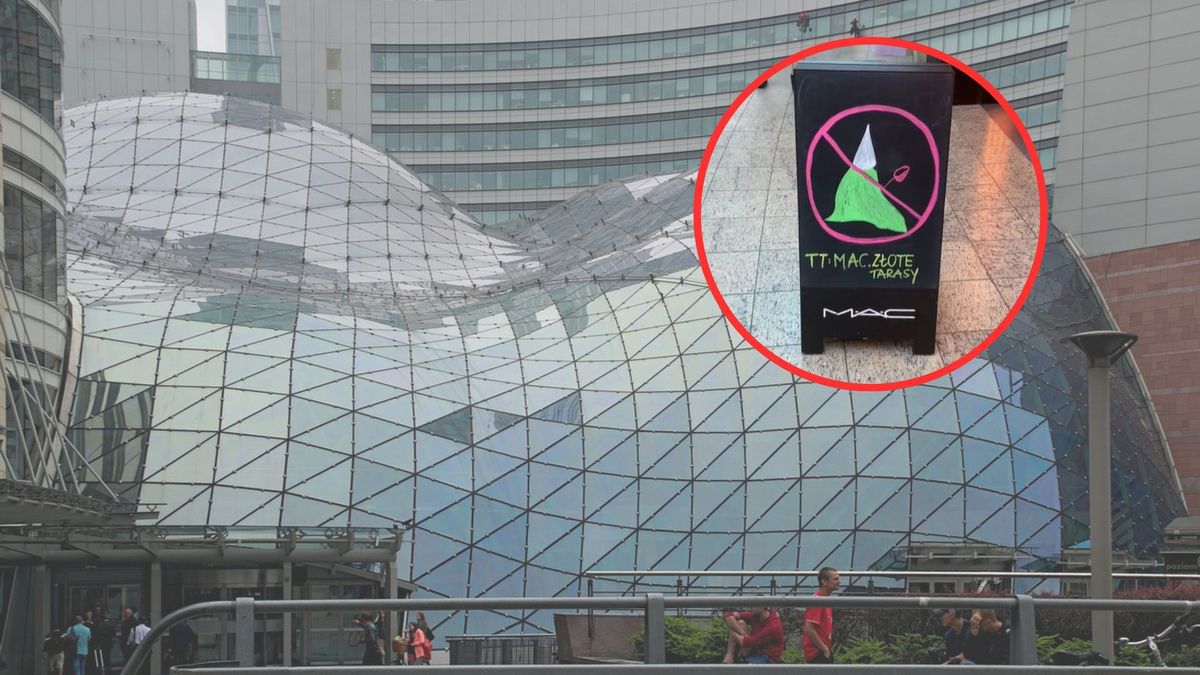 Pracownicy Złotych Tarasów reagują. "Zakaz gnoma"