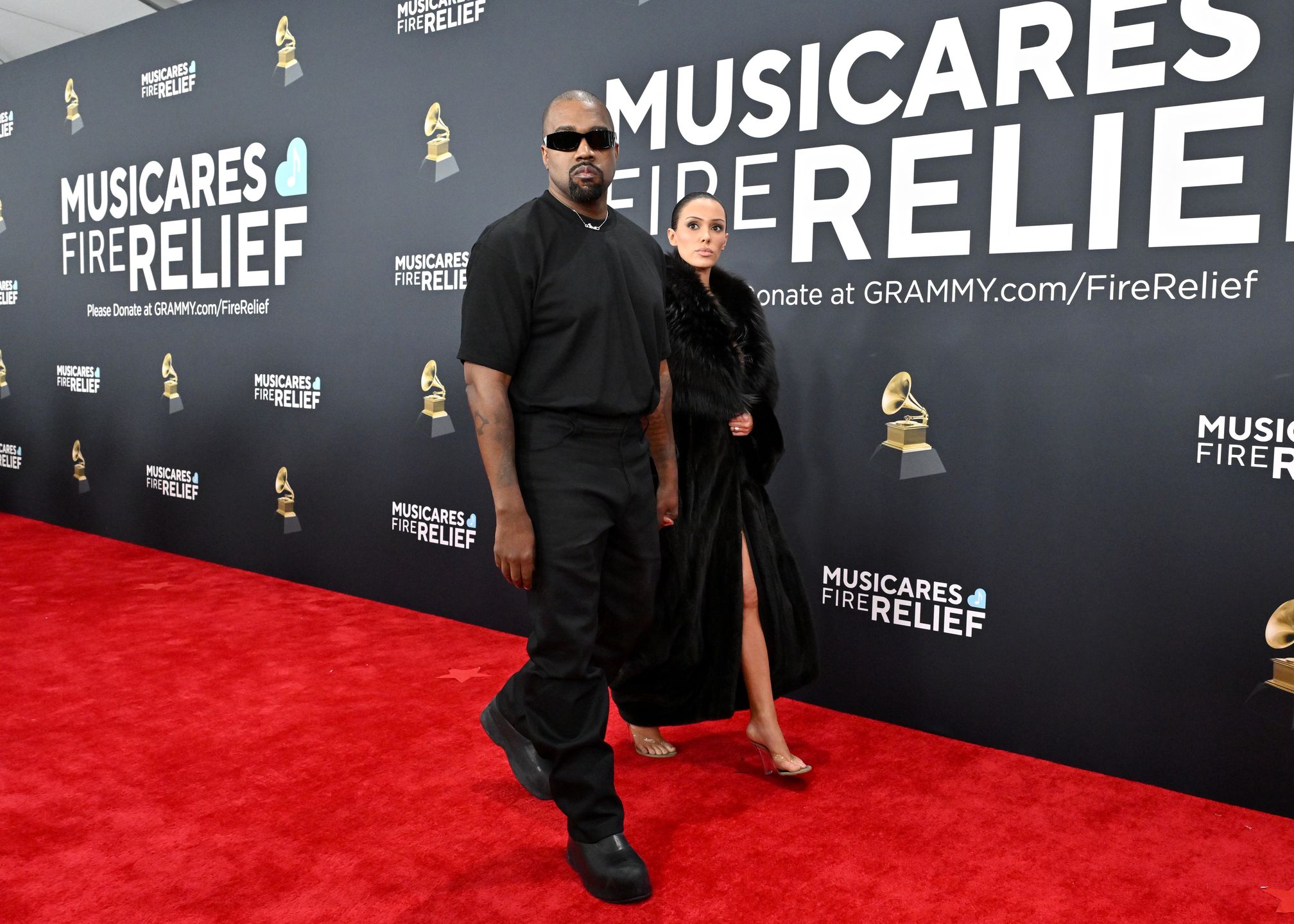 Bianca Censori i Kanye West